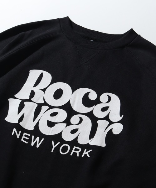 セール】【ROCAWEAR/ロカウェア】ロゴスウェットトレーナー