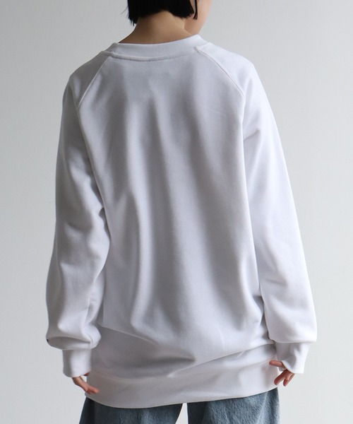 ROCAWEAR(ロカウェア)の「【ROCAWEAR/ロカウェア】ロゴスウェットトレーナー(スウェット・メンズ・ベージュ/ホワイト/ブラック・M/L/XL)」の13枚目の写真