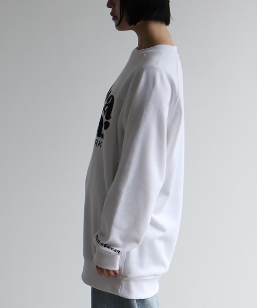ROCAWEAR(ロカウェア)の「【ROCAWEAR/ロカウェア】ロゴスウェットトレーナー(スウェット・メンズ・ベージュ/ホワイト/ブラック・M/L/XL)」の12枚目の写真