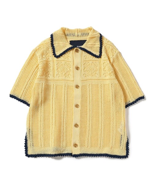 【Ray BEAMS】ショートスリーブ ニット/BOUSSOLE Ray BEAMS（レイ ビームス）【別注】BOUSSOLE / ショート