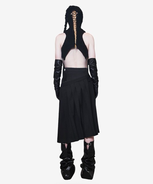 STUDIOUS（ステュディオス）の「【POOLDE/プールデ】W Skirts/プリーツ（スカート・レディース・ブラック・M）」の14枚目の写真