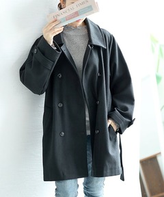 プライムオーバーMA-1スリーブダブルブレストカーブジップテーラード