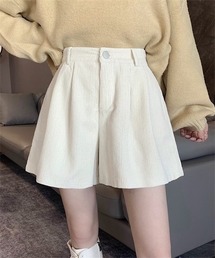 コーデュロイショートパンツ