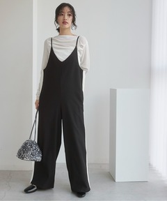 Chain Jumpsuit（サロペット/オーバーオール）｜Deuxieme Classe
