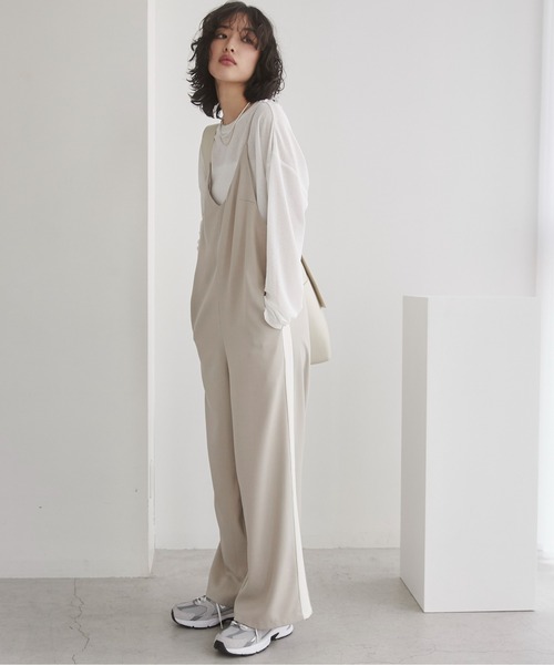 1990s marie claire ビンテージ　オールインワン　サロペット trois / ウェザーヴィンテージ キャミサロペット | anouk