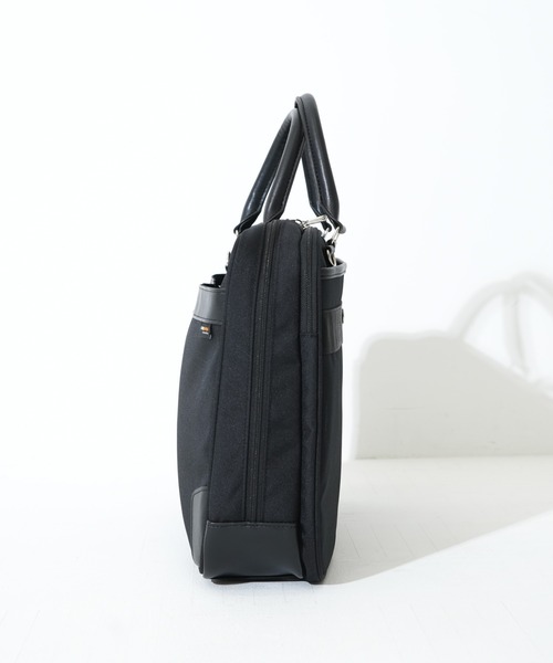 SAC'S BAR セレクト（サックスバーセレクト）の「【水野鞄店/MIZUNO BAG】 バータックス 2ルームブリーフ（ビジネスバッグ・メンズ・ブラック・FREE）」の6枚目の写真