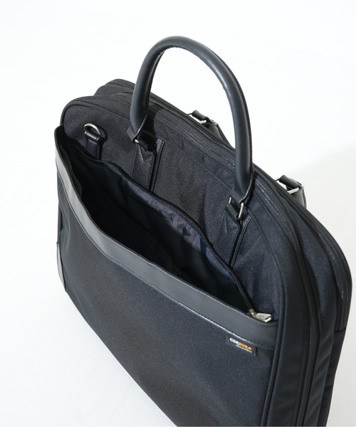 SAC'S BAR セレクト（サックスバーセレクト）の「【水野鞄店/MIZUNO BAG】 バータックス 2ルームブリーフ（ビジネスバッグ・メンズ・ブラック・FREE）」の8枚目の写真