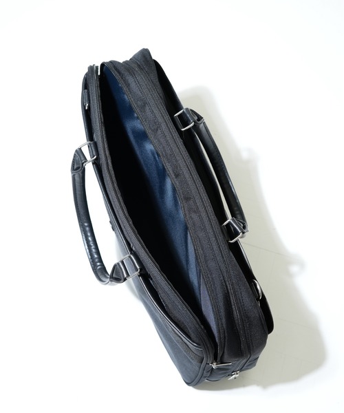 SAC'S BAR セレクト（サックスバーセレクト）の「【水野鞄店/MIZUNO BAG】 バータックス 2ルームブリーフ（ビジネスバッグ・メンズ・ブラック・FREE）」の10枚目の写真