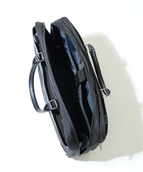 SAC'S BAR セレクト（サックスバーセレクト）の「【水野鞄店/MIZUNO BAG】 バータックス 2ルームブリーフ（ビジネスバッグ・メンズ・ブラック・FREE）」の11枚目の写真
