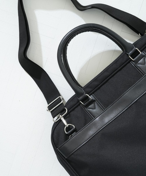 SAC'S BAR セレクト（サックスバーセレクト）の「【水野鞄店/MIZUNO BAG】 バータックス 2ルームブリーフ（ビジネスバッグ・メンズ・ブラック・FREE）」の12枚目の写真