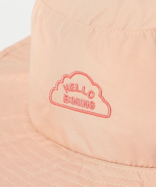 B:MING by BEAMS（ビーミングバイビームス）の「サファリ ハット 2025SS（ハット・キッズ・ブルー/オフホワイト/ピンク・ONE SIZE）」の19枚目の写真