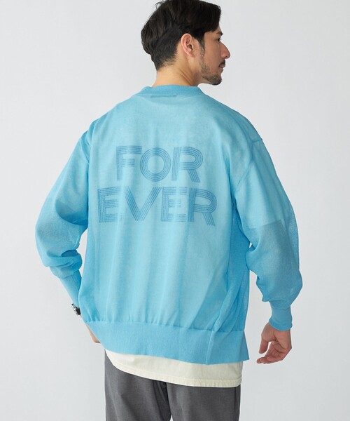 SHIPS(シップス)の「BENCH MARKING SHIRT: シアー ニット Vカーディガン(カーディガン/ボレロ・メンズ・ブラック/ライトブルー/ライトグリーン・MEDIUM/LARGE/SMALL)」の12枚目の写真