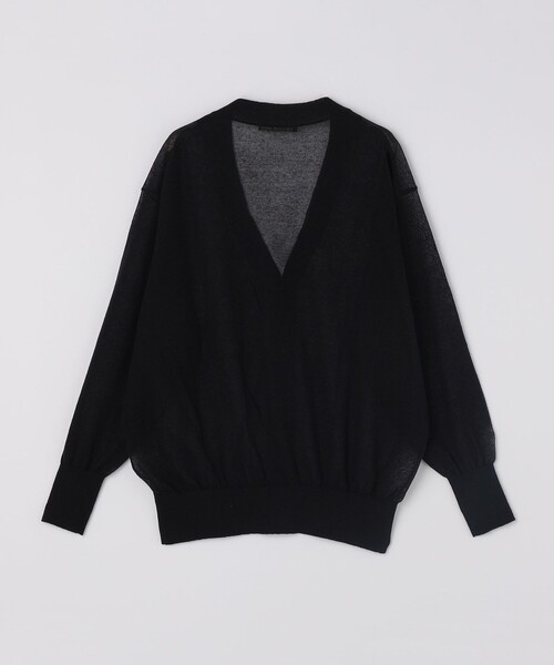 SHIPS(シップス)の「BENCH MARKING SHIRT: シアー ニット Vカーディガン(カーディガン/ボレロ・メンズ・ブラック/ライトブルー/ライトグリーン・MEDIUM/LARGE/SMALL)」の17枚目の写真