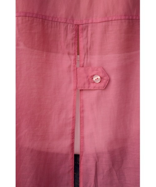 AZUL by moussy（アズールバイマウジー）の「バックスリットシアーオーバーシャツ（シャツ/ブラウス・レディース・ピンク/ホワイト系その他/オフホワイト/グレー/ブラック・FREE）」の15枚目の写真