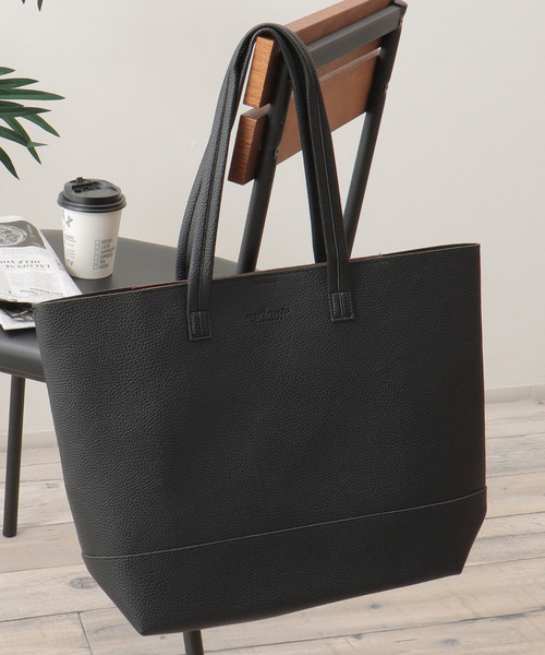 ikka（イッカ）の「【雑誌MonoMax4月号掲載】5ポケットシュリンクトートバッグ（トートバッグ・メンズ・ダークグリーン/グレー/ブラック/ネイビー・FREE）」の14枚目の写真