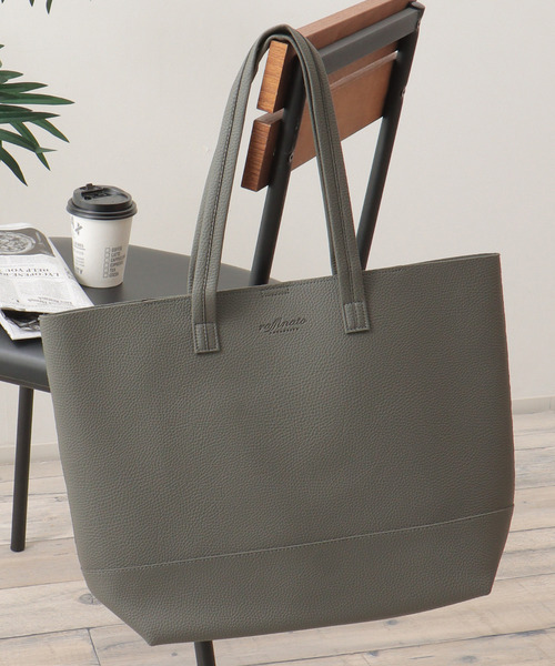 ikka（イッカ）の「【雑誌MonoMax4月号掲載】5ポケットシュリンクトートバッグ（トートバッグ・メンズ・ダークグリーン/グレー/ブラック/ネイビー・FREE）」の15枚目の写真