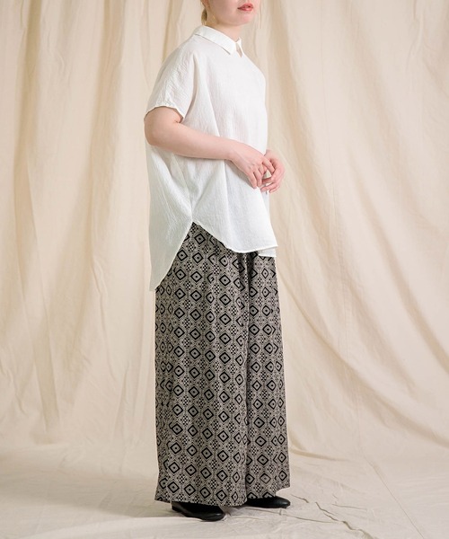 【★20%OFF】SALE セール prit プリット 服 綿麻 平織 スリーブレス 衿付 プルオーバー P82537 レディース ブランド トップス シャツ ブラウス 半袖 春 夏 楽天市場】プリット prit 綿麻平織 スリーブレス衿付プル
