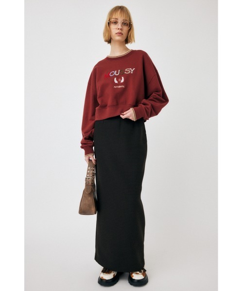 MOUSSY（マウジー）の「【ZOZO・一部店舗限定】MOUSSY OUTLINE プルオーバー（スウェット・レディース・ブラック/マジェンタ/ホワイト・FREE）」の16枚目の写真