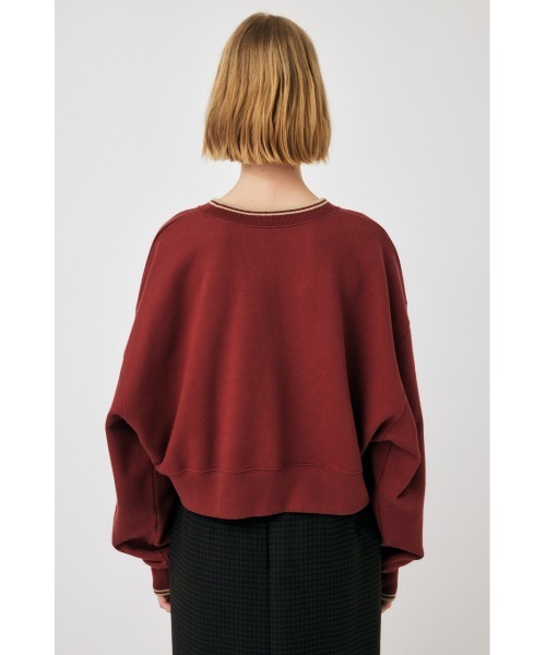 MOUSSY（マウジー）の「【ZOZO・一部店舗限定】MOUSSY OUTLINE プルオーバー（スウェット・レディース・ブラック/マジェンタ/ホワイト・FREE）」の20枚目の写真