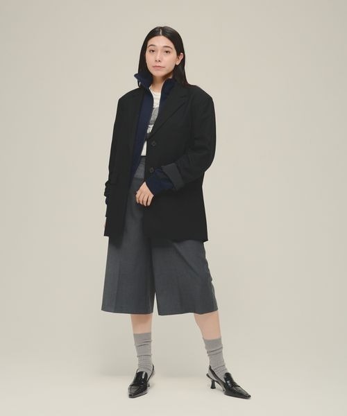 gamsaです セール】【eL】Wide Half Pants/287441（スラックス）｜eL（エル