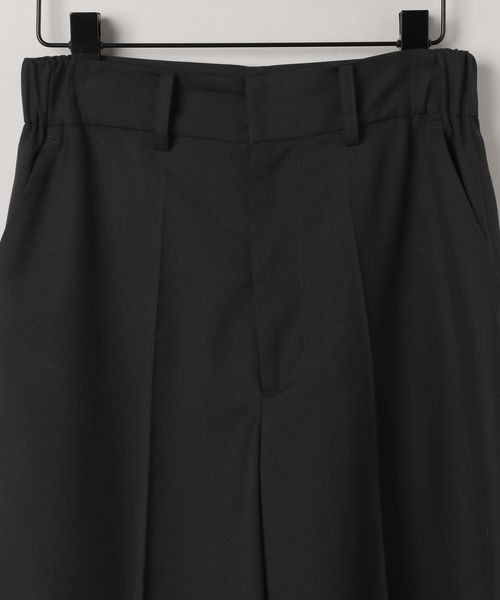 eL（エル）の「【eL】Wide Half Pants/287441（スラックス・レディース・ブラック/グレー・FREE）」の6枚目の写真