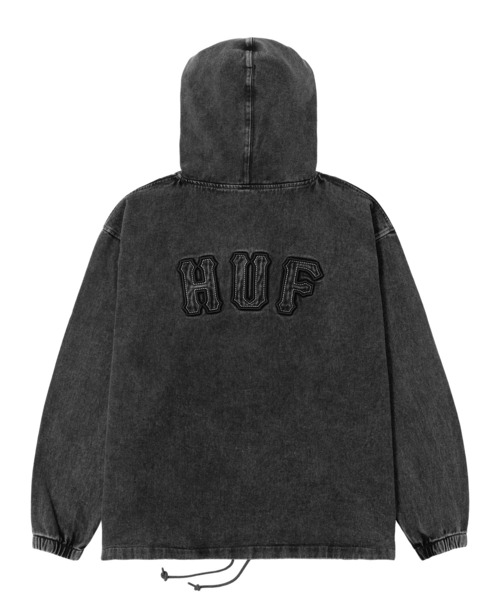 【大放出セール】 / HOODIE ZIP LOGO ARCH HUF ジップフーディー（パーカー ハフ ジャケット・アウター