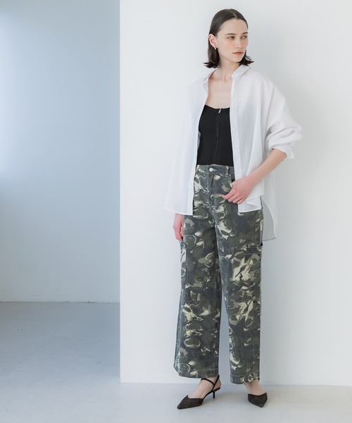 coca（coca）（コカ）の「【WEB限定セール】フロントジップニットビスチェ（チューブトップ・レディース・グレー/ブラック・ONE SIZE）」の11枚目の写真