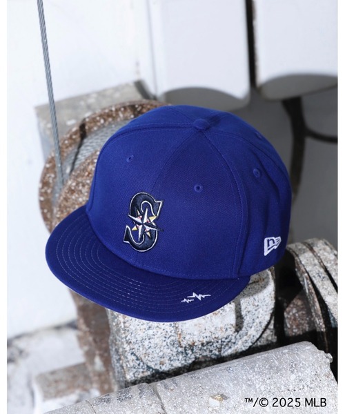 WHIZLIMITED(ウィズリミテッド)の「NEW ERA 9FIFTY / WHIZLIMITED x Seattle Mariners(キャップ・メンズ・ブルー・FREE)」の3枚目の写真