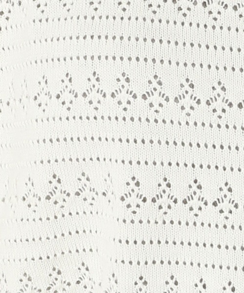 3.3 Field Trip (3.3フィールドトリップ)の「3.3 Field Trip/パンチングカーディガン(カーディガン/ボレロ・レディース・ライトブルー/アイボリー・FREE)」の14枚目の写真