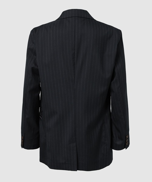 khoki テーラードジャケット Pinstripe-pattern jacket(テーラードジャケット)|KHOKI