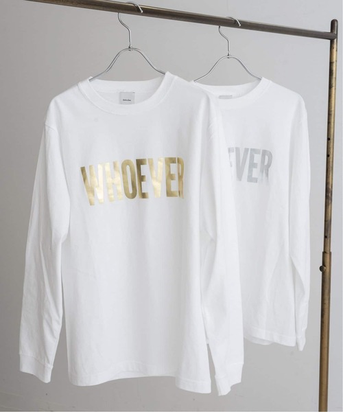 Spick and Span 箔ロゴプリントロンT 追加》箔ロゴプリントロンT（Tシャツ/カットソー）｜Spick