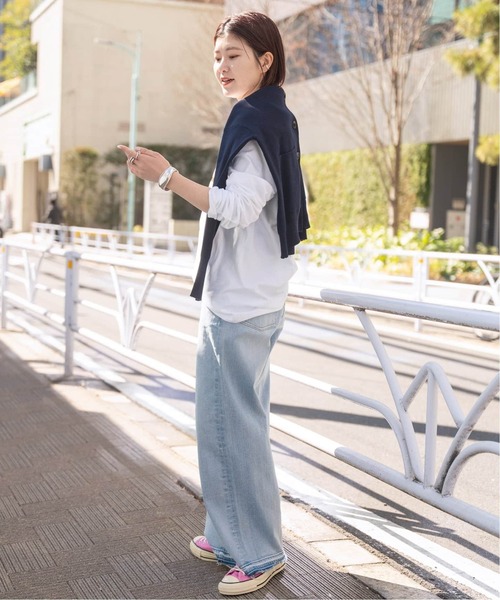 Spick & Span(スピックアンドスパン)の「《追加》箔ロゴプリントロンT(Tシャツ/カットソー・レディース・ゴールド/シルバー・FREE)」の8枚目の写真