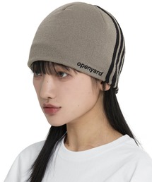 OY | 『OY/オーワイ』 LINED LOGO BEANIE/ラインロゴビーニー(ニットキャップ/ビーニー)