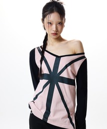 Tシャツ・カットソー LUV IS TRUE IM STRIPE SLEEVE TEE 5BNY243 LUVISTRUE｜ラヴイズトゥルーのTシャツ/カットソー（長袖）人気