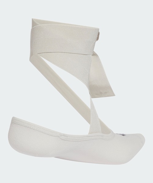 adidas（アディダス）の「バレエソックス 1足/ アディダスオリジナルス adidas Originals（ソックス/靴下・レディース・ホワイト/ブラック・MEDIUM/SMALL）」の6枚目の写真