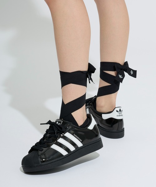 adidas（アディダス）の「バレエソックス 1足/ アディダスオリジナルス adidas Originals（ソックス/靴下・レディース・ホワイト/ブラック・MEDIUM/SMALL）」の17枚目の写真