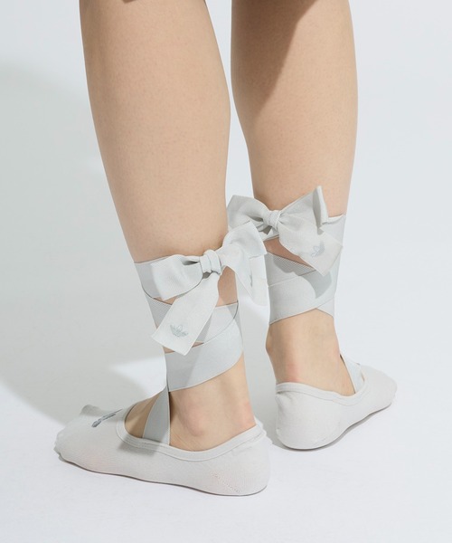 adidas（アディダス）の「バレエソックス 1足/ アディダスオリジナルス adidas Originals（ソックス/靴下・レディース・ホワイト/ブラック・MEDIUM/SMALL）」の13枚目の写真