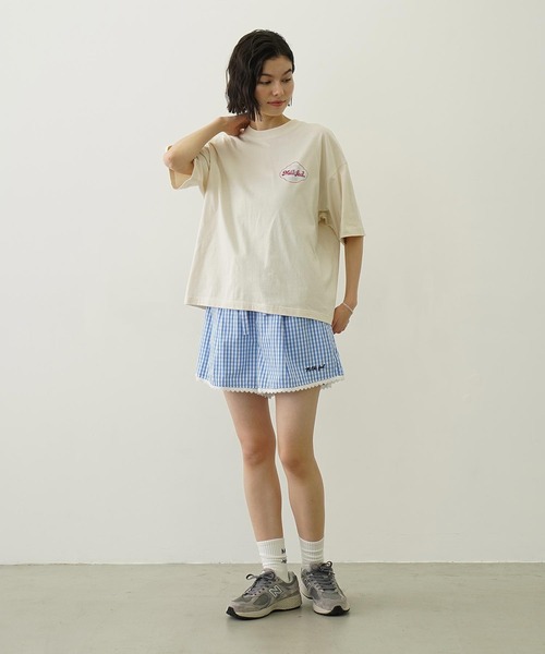 MILKFED.（ミルクフェド）の「ICE CREAM WIDE S/S TEE（Tシャツ/カットソー・レディース・ライトピンク/ブラック/オフホワイト・L/M）」の11枚目の写真