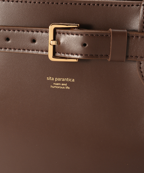 sita parantica シータパランティカ ショルダーベルト ブラウン 中古・古着通販】SITA PARANTICA (シータパランティカ