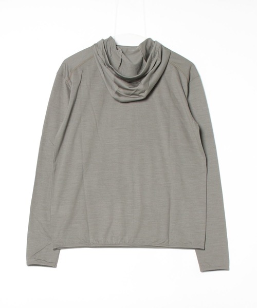 fridge（フリッジ）の「【super.natural】スーパーナチュラル U JP 160 Hoodie（Tシャツ/カットソー・メンズ・ブルー/カーキ・MEDIUM/LARGE/X-LARGE/SMALL）」の3枚目の写真