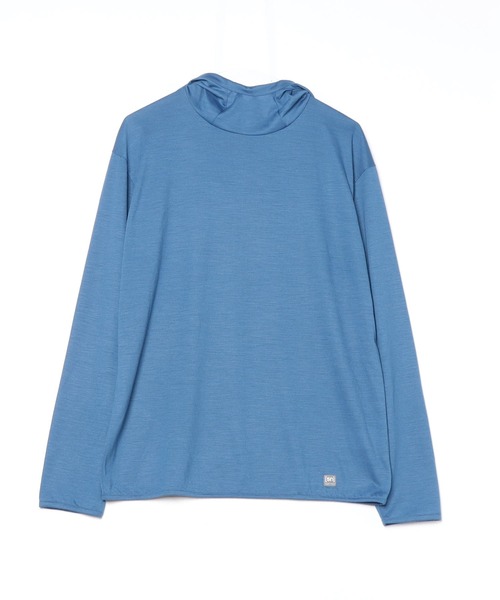 fridge（フリッジ）の「【super.natural】スーパーナチュラル U JP 160 Hoodie（Tシャツ/カットソー・メンズ・ブルー/カーキ・MEDIUM/LARGE/X-LARGE/SMALL）」の4枚目の写真