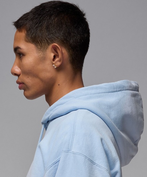 JORDAN BRAND（ジョーダンブランド）の「JORDAN BRAND FLEECE PULLOVER L/S HOODIE FV7249（パーカー・メンズ・バーガンディー/ライトブルー・M/L/XL）」の5枚目の写真