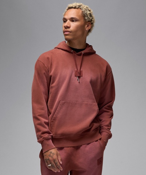 JORDAN BRAND（ジョーダンブランド）の「JORDAN BRAND FLEECE PULLOVER L/S HOODIE FV7249（パーカー・メンズ・バーガンディー/ライトブルー・M/L/XL）」の13枚目の写真