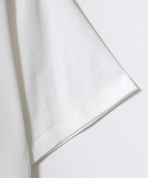 Lee（リー）の「Lee/リー POCKET SS TEE/オーバーサイズ ミニロゴ アニマル ワンポイント刺繍 ポケット 半袖Tシャツ/無地T/ボーダーT/レディース メンズ（Tシャツ/カットソー・メンズ・ブラック系その他/ブラック系その他3/ブラック/ブラック系その他2/ホワイト/ホワイト系その他・M/L/XL）」の22枚目の写真