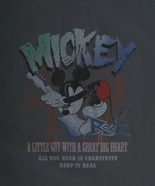セール】Disney/ディズニー ミッキーマウス オーバーサイズ ピグメント