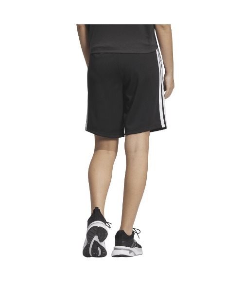 adidas(アディダス)の「アディダス adidas スリーストライプス レギュラーフィット ダブルニットショーツ(その他パンツ・レディース・ブラック×ホワイト/ブラック×ブラック・S/M/L/XL)」の11枚目の写真