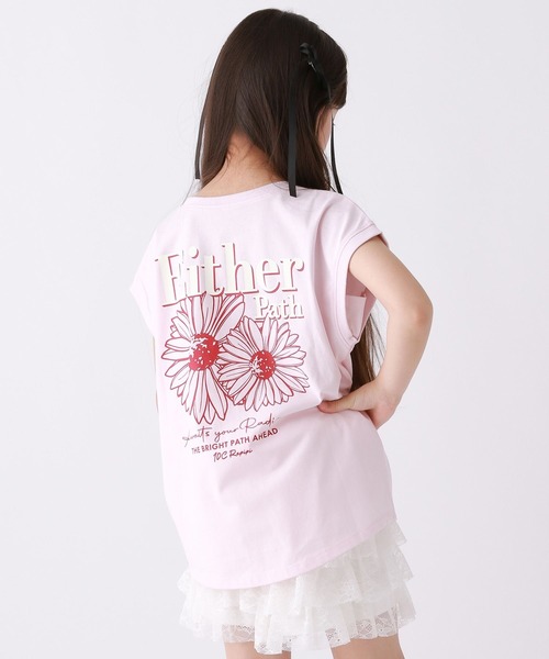 10C REPIPI(ジューシーレピピ)の「【10C REPIPI】COOLタッチTシャツ【接触冷感】(Tシャツ/カットソー・キッズ・サックスブルー/ブラック/ホワイト/ピンク・130cm/120cm/110cm)」の4枚目の写真