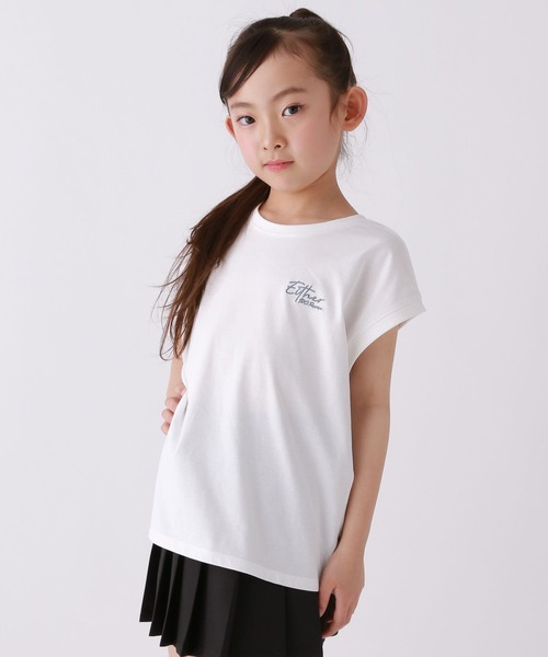 10C REPIPI(ジューシーレピピ)の「【10C REPIPI】COOLタッチTシャツ【接触冷感】(Tシャツ/カットソー・キッズ・サックスブルー/ブラック/ホワイト/ピンク・130cm/120cm/110cm)」の8枚目の写真