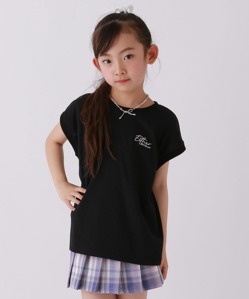 10C REPIPI(ジューシーレピピ)の「【10C REPIPI】COOLタッチTシャツ【接触冷感】(Tシャツ/カットソー・キッズ・サックスブルー/ブラック/ホワイト/ピンク・130cm/120cm/110cm)」の13枚目の写真