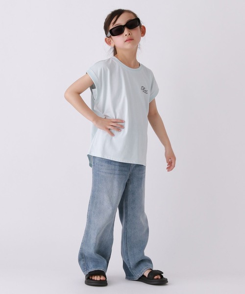 10C REPIPI(ジューシーレピピ)の「【10C REPIPI】COOLタッチTシャツ【接触冷感】(Tシャツ/カットソー・キッズ・サックスブルー/ブラック/ホワイト/ピンク・130cm/120cm/110cm)」の20枚目の写真
